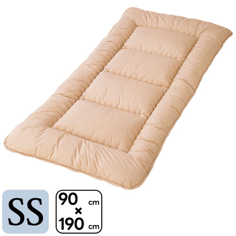 防炎 敷布団 セミシングルサイズ 防災布団 日本製 燃えない 敷き布団 敷きふとん セミシングル 防災 災害対策 寝具 安心 防炎加工 防災士推奨 90×190cm |  | 02
