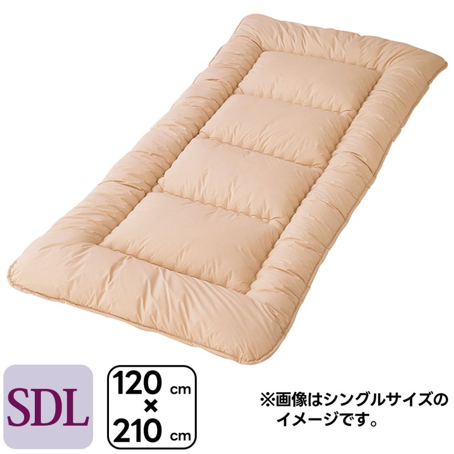 防炎 敷布団 セミダブルサイズ 防災布団 日本製 燃えない 敷き布団 敷きふとん セミダブル ロング 防災 災害対策 寝具 安心 防炎加工 防災士推奨 120×210cm |  | 02