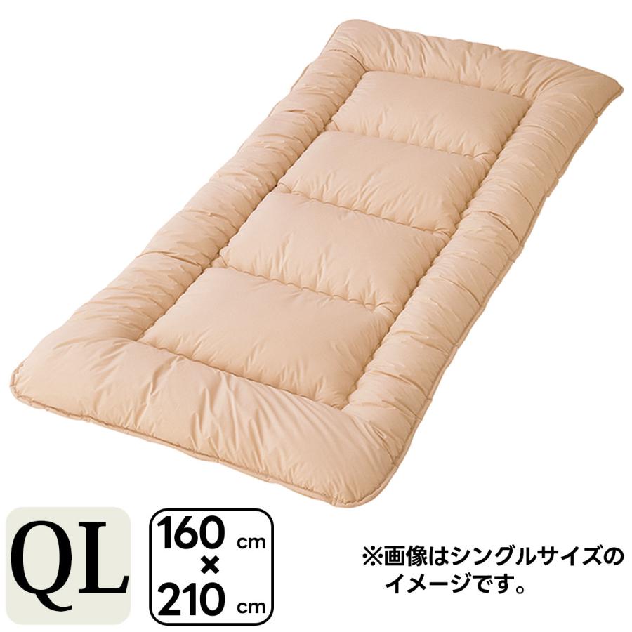 防炎 敷布団 クイーンサイズ 防災布団 日本製 燃えない 敷き布団 敷きふとん クィーンサイズ クイーン 防災 災害対策 寝具 安心 防炎加工 防災士推奨 160×210cm |  | 02