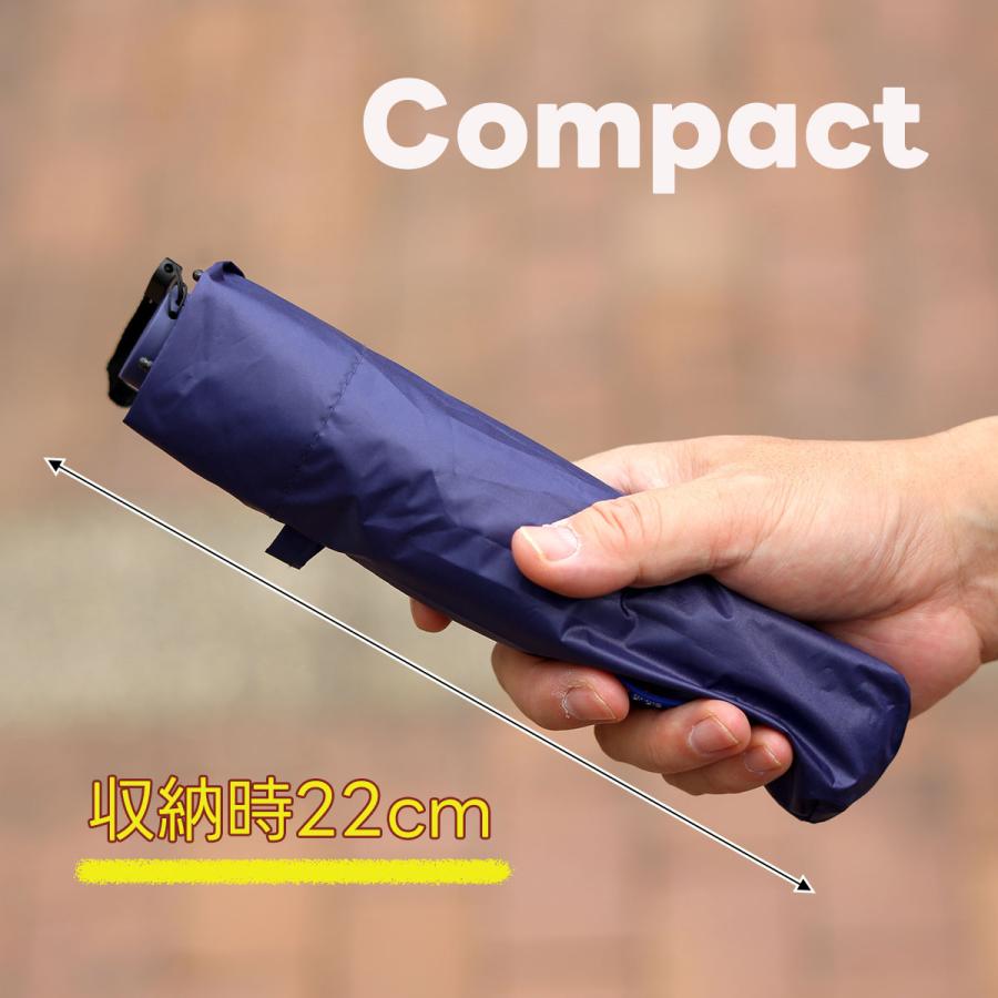 超軽量 コンパクト 50cm 110g 晴雨兼用 カーボン 雨傘 日傘 折り畳み 折り畳み傘 遮光100％ 紫外線遮蔽率99.9％ 遮熱30％カット UVカット 耐風 メンズ |  | 04