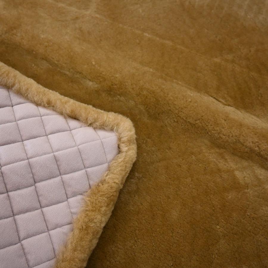 ダブルサイズ ムートンシーツ オーストラリア産 メリノウール 日本製 140×200cm 中綿入り ムートン ウール 毛長25mm 抗菌 防ダニ ゲルマニウム 備長炭シート |  | 06