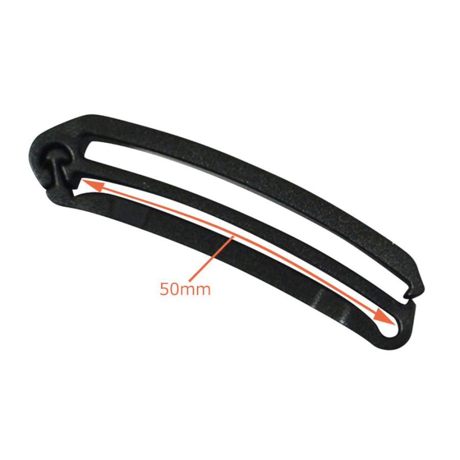 テープクリップ ベルトクリップ ベルトストッパー 1個 ストッパー クリップ テープアジャスター 50mm幅 ベルト調整 ベルトの余りを留める 5cm幅 |  | 01