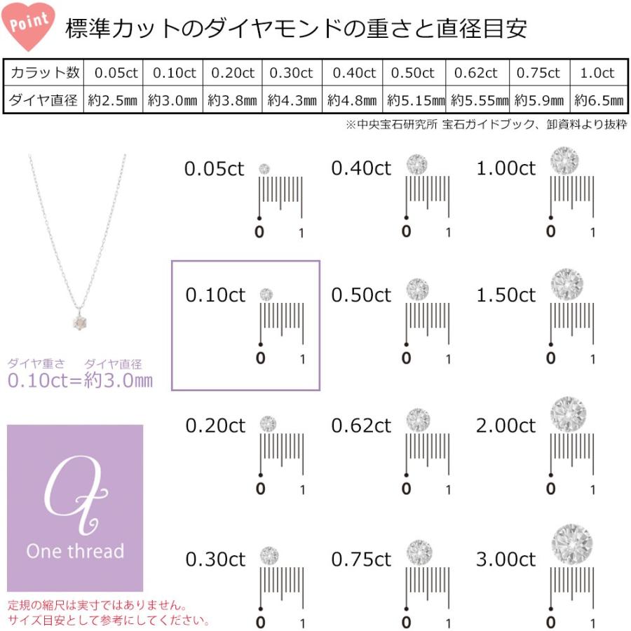 ダイヤモンド ネックレス 一粒 0.1ct プラチナチェーン 鑑別書 プラチナ Pt ダイヤネックレス ペンダント TTLB シャンパンカラー |  | 05