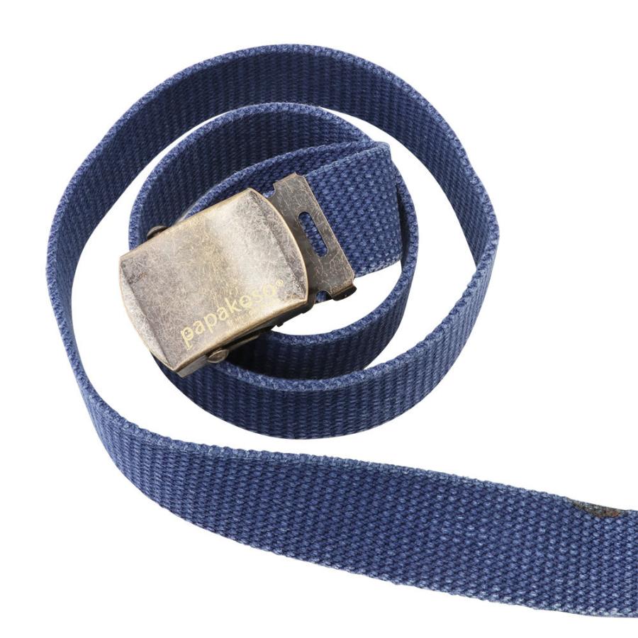 ベルト メンズ 130cm ロング 日本製 綿 コットン ストーンウォッシュ カジュアル ガチャベルト GIベルト メンズベルト 穴無し 穴無しベルト ビジネス ベルト |  | 07