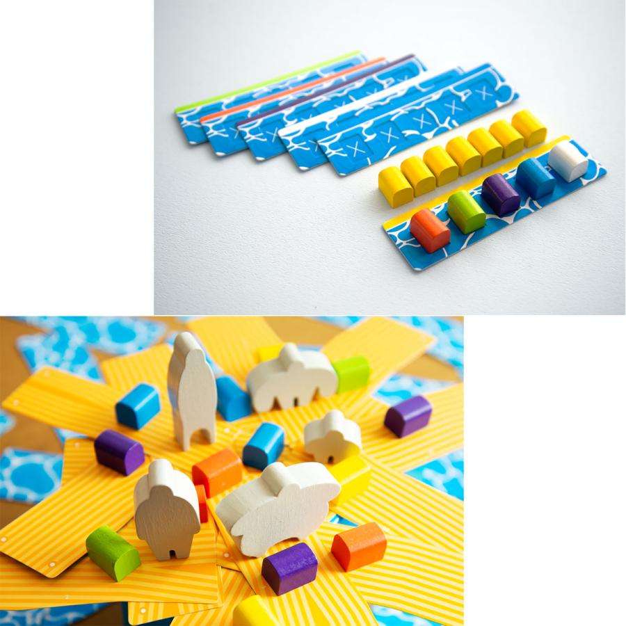 いかだの5人 新品 ボードゲーム 子ども 小学生 大人 アナログゲーム テーブルゲーム ボドゲ おもちゃ 知育 誕生日プレゼント 子供 ギフト | Oink Games | 07