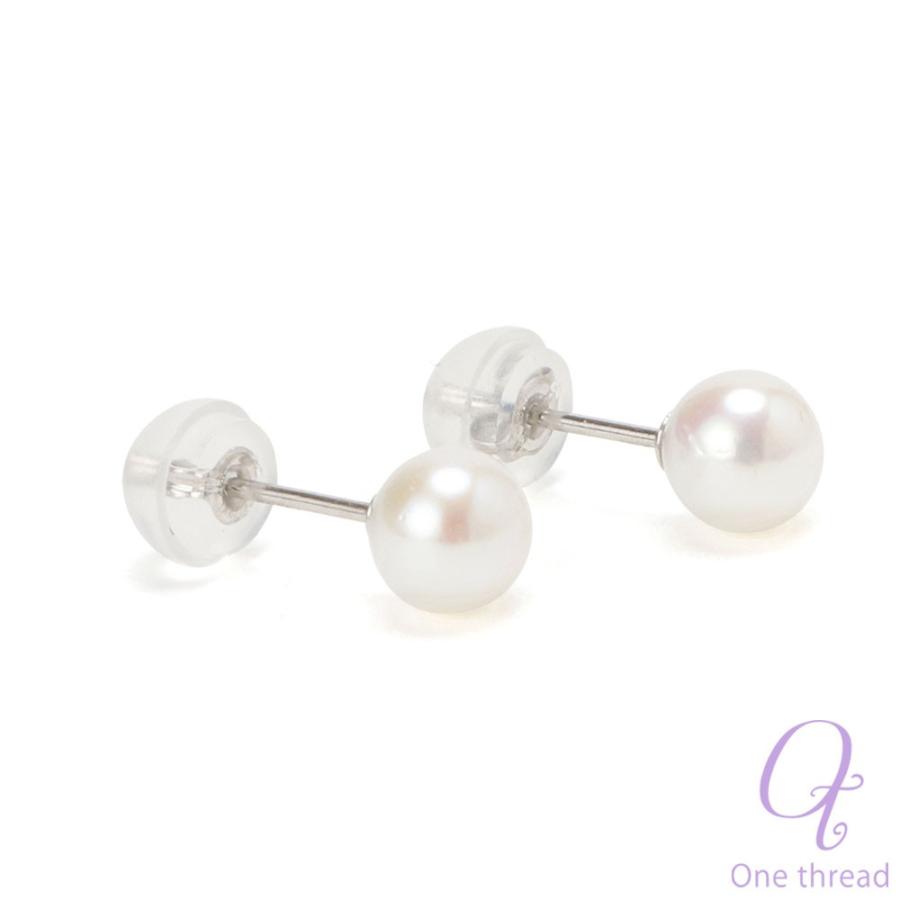 パール ピアス 真珠 プラチナ 5.0mm-5.5mm珠 あこや真珠 Pearl ピアス Pt 和珠 5ミリ-5.5ミリ スタッドピアス あこやピアス 日本製 |  | 05