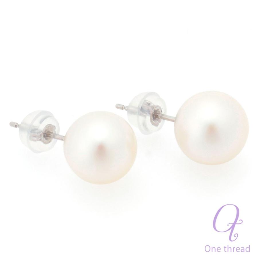 パール ピアス 真珠 プラチナ 8.5mm-9mm珠 あこや真珠 Pearl ピアス Pt 和珠 大珠 大粒 8.5ミリ-9ミリ スタッドピアス あこやピアス 日本製 |  | 03