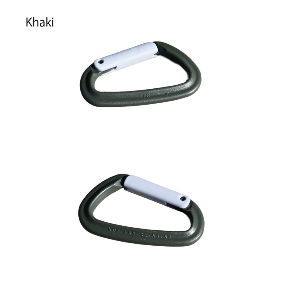 カラビナ 日本製 YKK製 樹脂カラビナ D型 55ミリ 厚さ7ミリ YKK ＹＫＫ 樹脂 錆びない 耐荷重10kg papakoso パパコソ |  | 08
