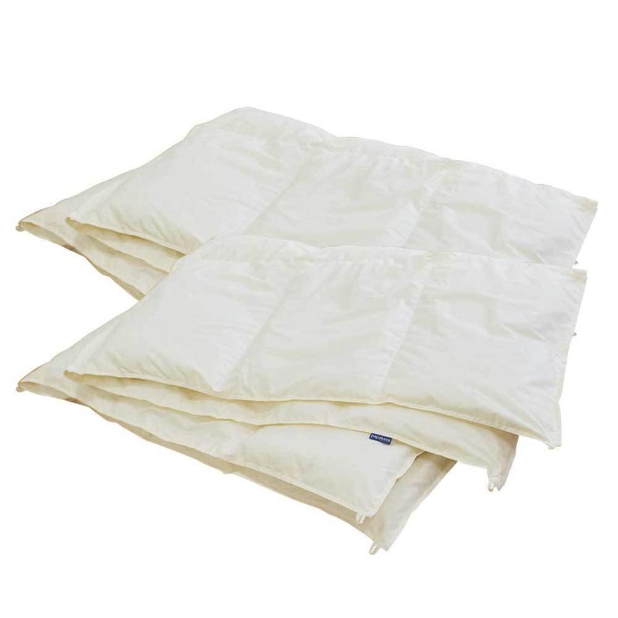 つながる布団 日本製 ダウンケット 羽毛 肌掛け布団 2枚 組み合わせ 羽毛布団 掛け布団 papakoso パパコソ シングル セミダブル ダブル クイーン キング |  | 01