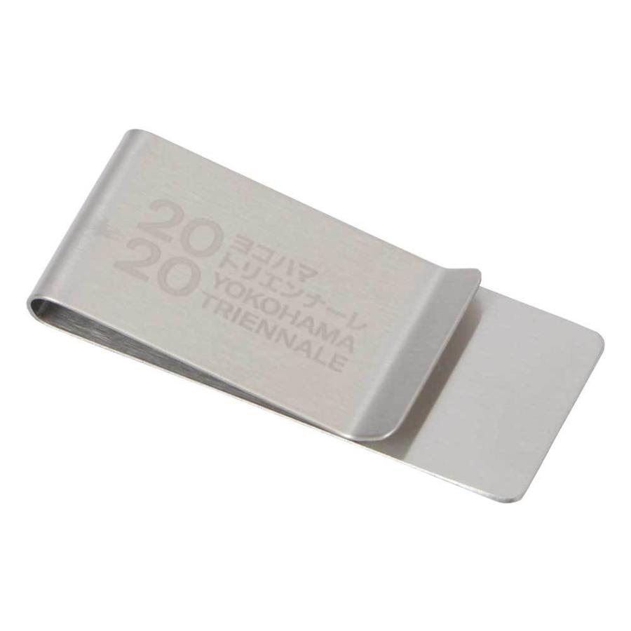 マネークリップ 日本製 One thread ワイド マネークリップ 財布 札ばさみ ステンレス 横浜 トリエンナーレ 土産 YOKOHAMA みなとみらい 人気 | 