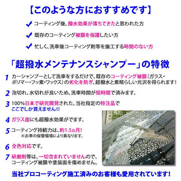 超撥水 カーシャンプー 洗車 と同時に素晴らしい光沢と超撥水の カーシャンプー  ガラス面も超撥水  one-zero 関連語  車用 コーティング剤 洗車セット |  | 02