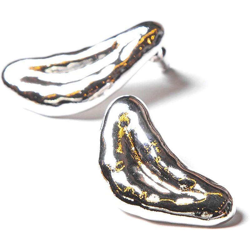 注目の福袋 日本製 Ayler Piace ニュアンスパーツ ピアス 葉デザイン レディース Gold ボディピアス qhema Com