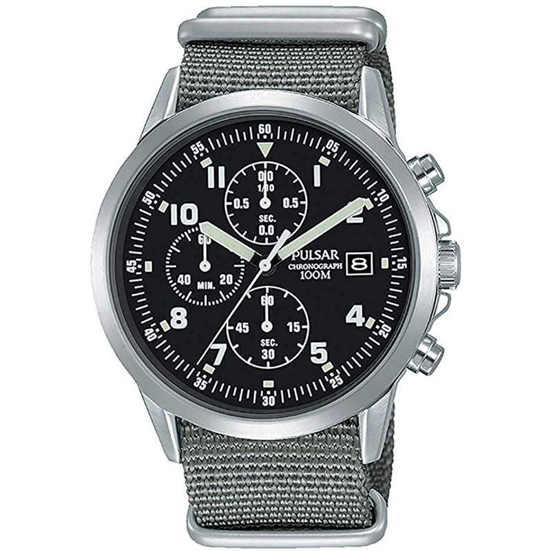 SEIKO PULSAR PM3129X1 Military Watch セイコー パルサー ミリタリー クロノグラフ パイロットウォッチ PULSAR PM3129X1 Military Watch セイコー パルサー ミリタリー クロノグラフ パイロットウォッチ