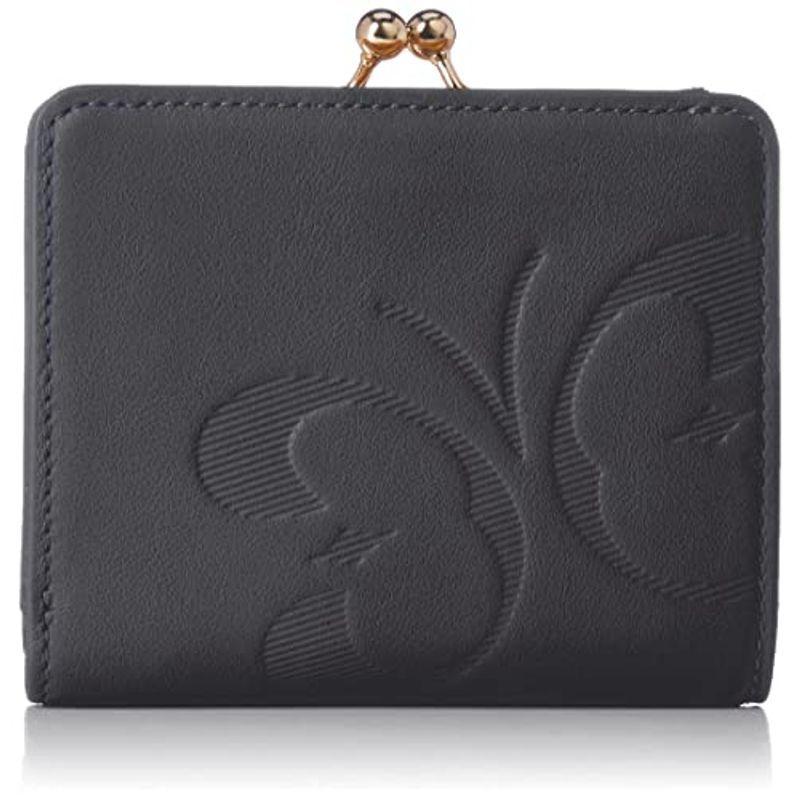 ハナエモリ 財布 二つ折り 口金 スイングHP HMP622 ネイビー 財布 二つ折り 口金 スイングHP HMP622 ネイビー