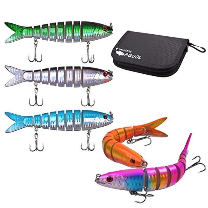 超美品 ソフトルアー Agool シーバス トラウト ルアー ジョイントルアー ジョイントベイト バスベイト シンキングルアー ハードルアー スローシンキング ル Ism Com Ge