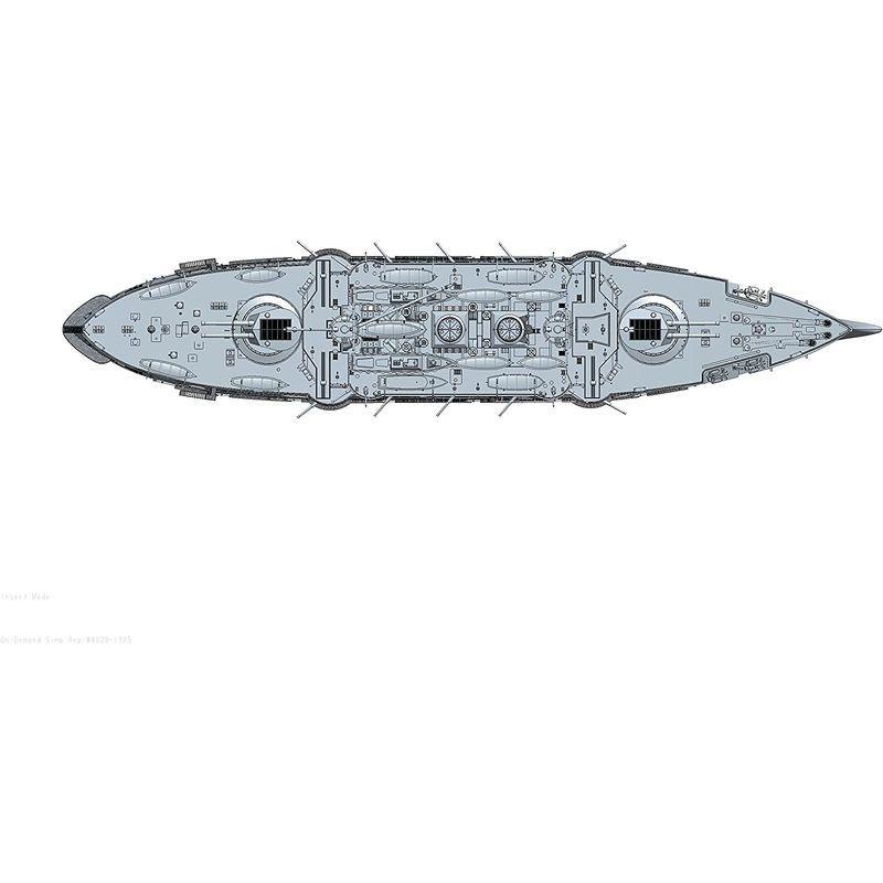ウェーブ 1/200 戦艦 三笠 全長約66cm プラモデル BB001 1/200 戦艦 三笠 全長約66cm プラモデル BB001