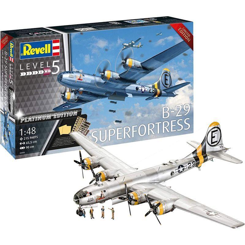 ドイツレベル 1/48 アメリカ陸軍航空隊 B-29 フライングフォートレス プレミアムエディション プラモデル 03850 1/48 アメリカ陸軍航空隊 フライングフォートレス プレミアムエディション プラモデル