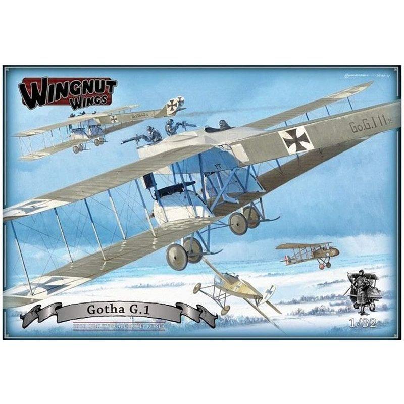 匿名配送 ウィングナットウィングス 1/32 ドイツ空軍 ゴータ G.1 爆撃機 プラモデル WNG32045 【OCQ9670836458】(34736円)
