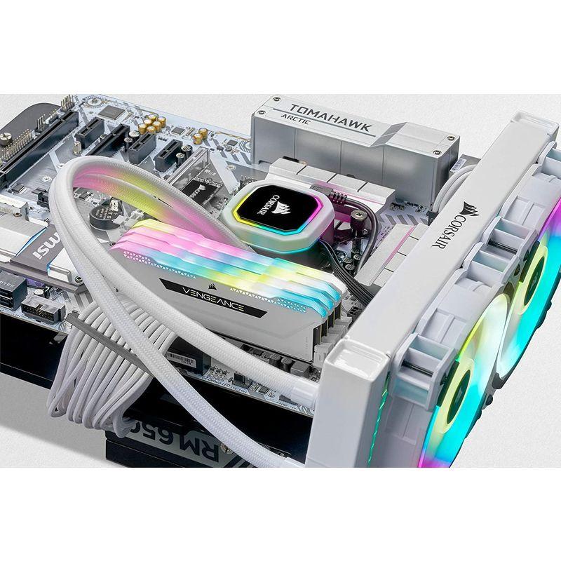 Corsair DDR4-3600MHz デスクトップPC用 メモリ VENGEANCE RGB PROシリーズ 32GB 8GB×4枚 C - 5