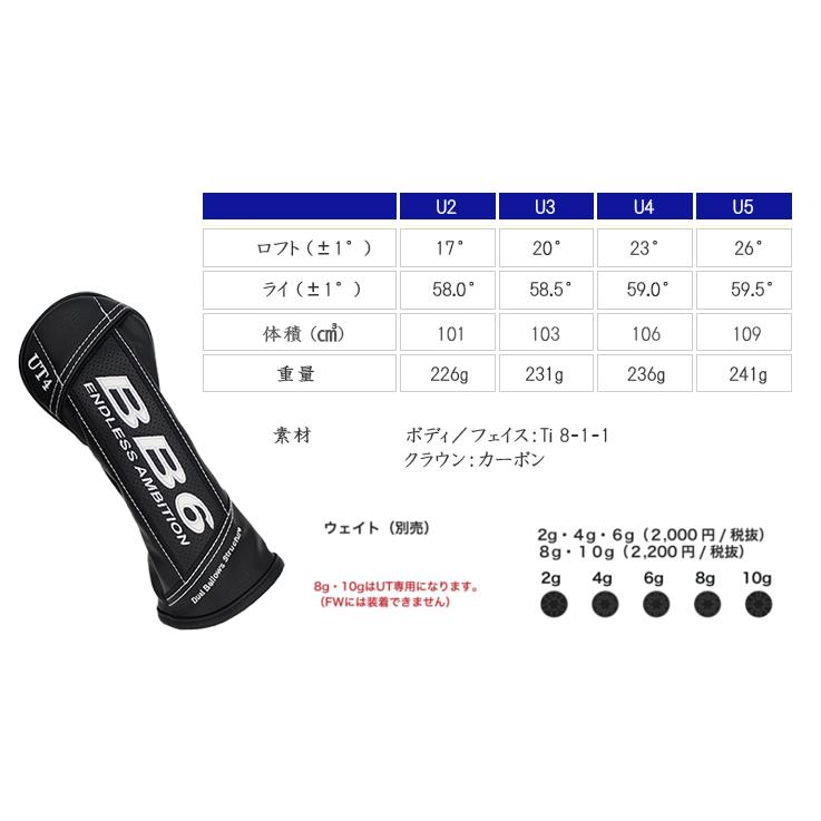 Progress(プログレス) BB6 Utility+Roddio UT Shaftの画像