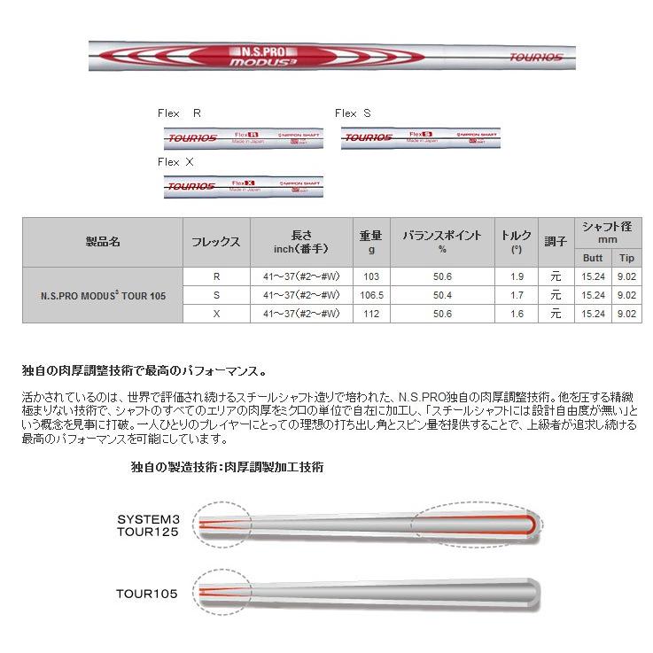 プロトコンセプト C01.5TH Hybrid Iron+NSPRO MODUS3 105 |  | 04