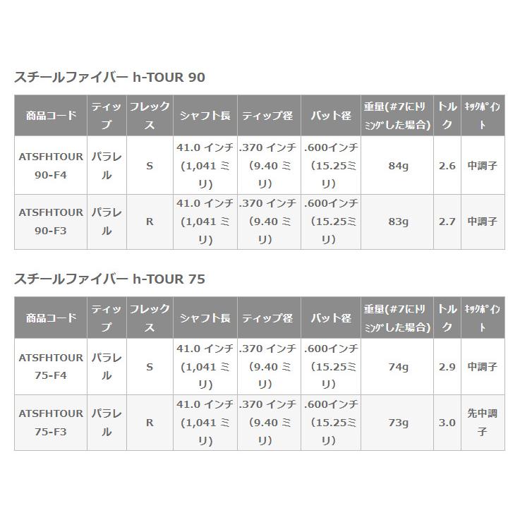 プロトコンセプト C03TC アイアン + SteelFiber h-TOUR : one2one