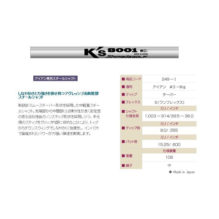Roddio(ロッディオ) PC Forged アイアン+K's 8001_10