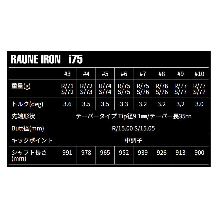 ゾディア V3.0 ウエッジ + RAUNE i60/i75/i90【カスタムオーダー】の画像