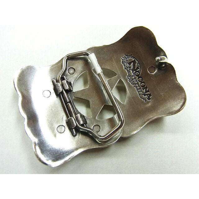 【ネコポス(メール便)対応】 NOCONA 透かし ローンスター 唐草＆フローラルエングレーブ バックル 花 フラワー ウエスタン カントリー カウボーイ バイカー 衣装 |  | 01