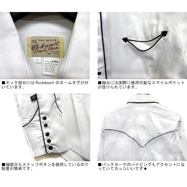 Rockmount 40s ヴィンテージスタイル ギャバジン ウエスタンシャツ