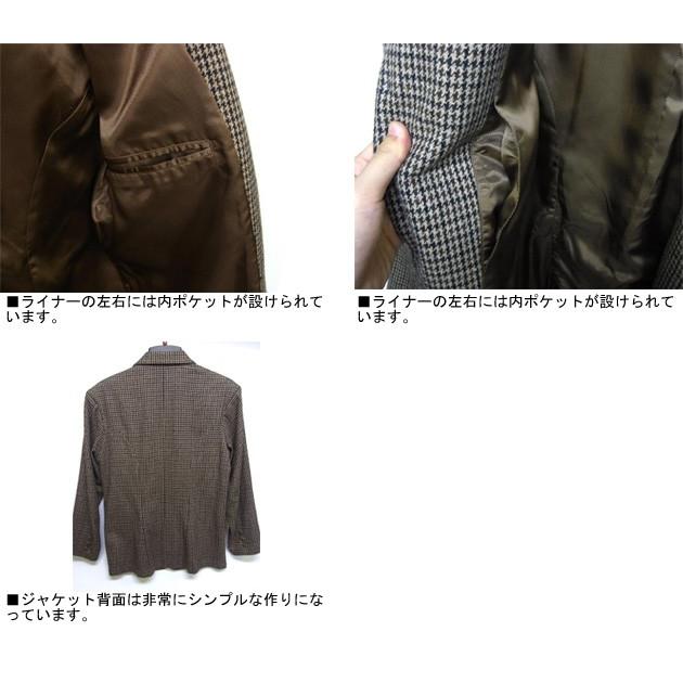 FRONTIER CLASSICS メンズ ウール 千鳥格子 サックコート