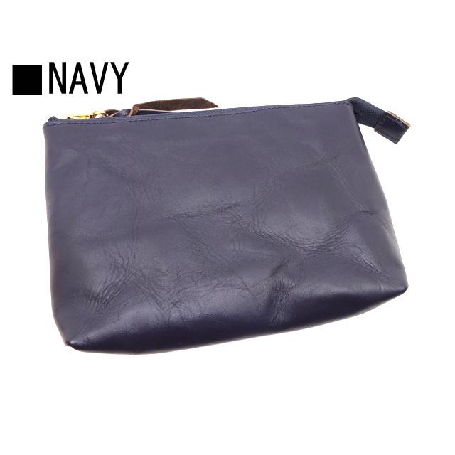 □Inception□ 日本製 インセプション ホースハイド ポーチ 8号帆布