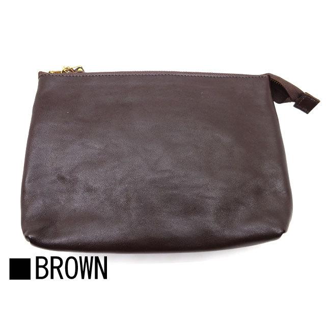 □Inception□ 日本製 インセプション ホースハイド ポーチ 8号帆布 M