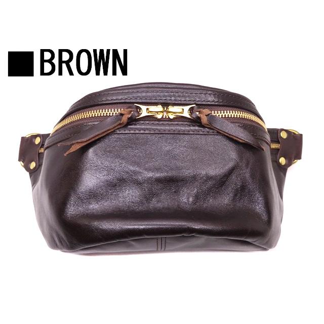 □Inception□ HORSE HIDE FANNY PACK インセプション ホースハイド
