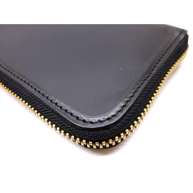 Inception 日本製 ホースハイド ラウンド ジップ ロング ウォレット