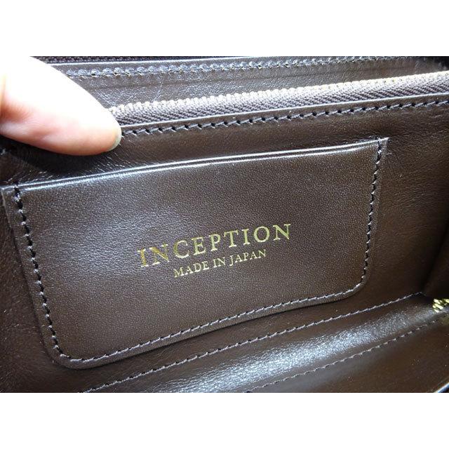 Inception 日本製 ホースハイド ラウンド ジップ ロング ウォレット
