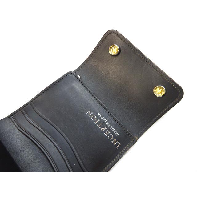 Inception 日本製 インセプション HORSE BUTT LEATHER TRUCKER WALLET