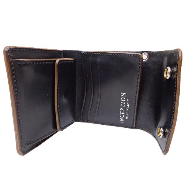 Inception 日本製 インセプション HORSE BUTT LEATHER TRUCKER WALLET