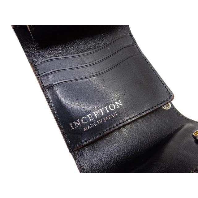 Inception 日本製 インセプション HORSE BUTT LEATHER TRUCKER WALLET