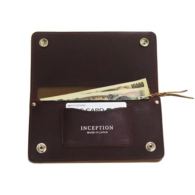 Inception 日本製 インセプション CHROMEXCEL LEATHER TRUCKER WALLET