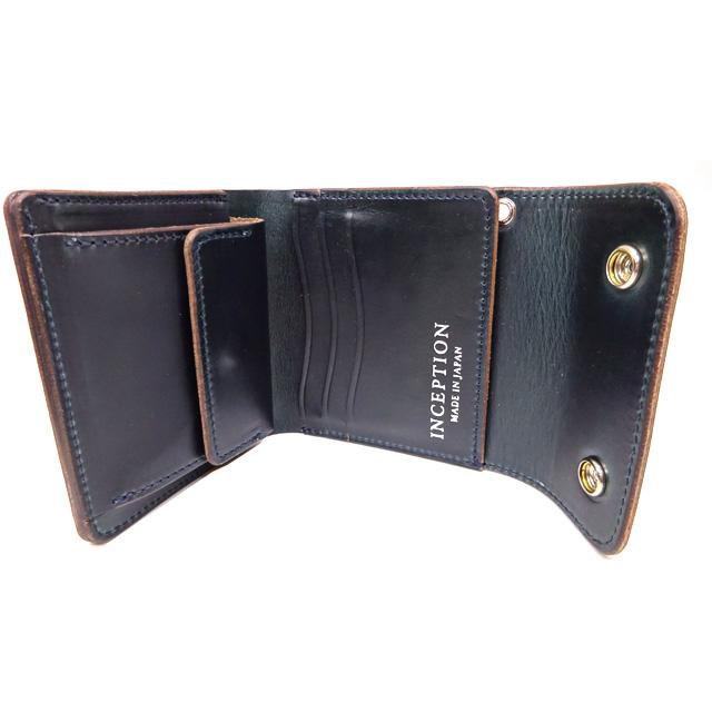 Inception 日本製 インセプション CHROMEXCEL LEATHER TRUCKER WALLET
