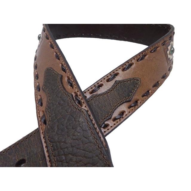 美品FAUSTO COLATO ウエスタンベルト イグアナ革　ネイティブ ナバホ 美品FAUSTO COLATO ウエスタンベルト イグアナ革 ネイティブ