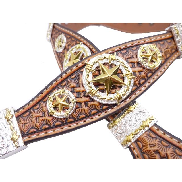 NOCONA コンチョ ローンスター バスケット バックルセット 切替