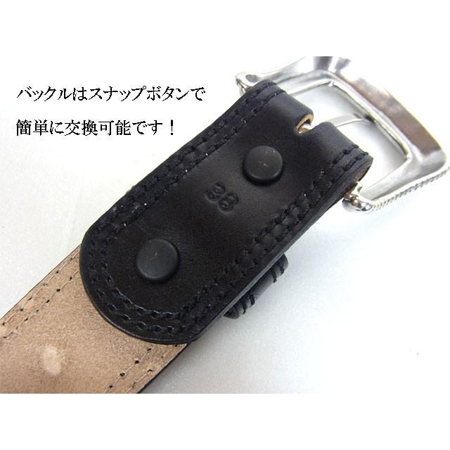 NOCONA メンズ 唐草カービングスタンプ ダブルステッチ ウエスタン