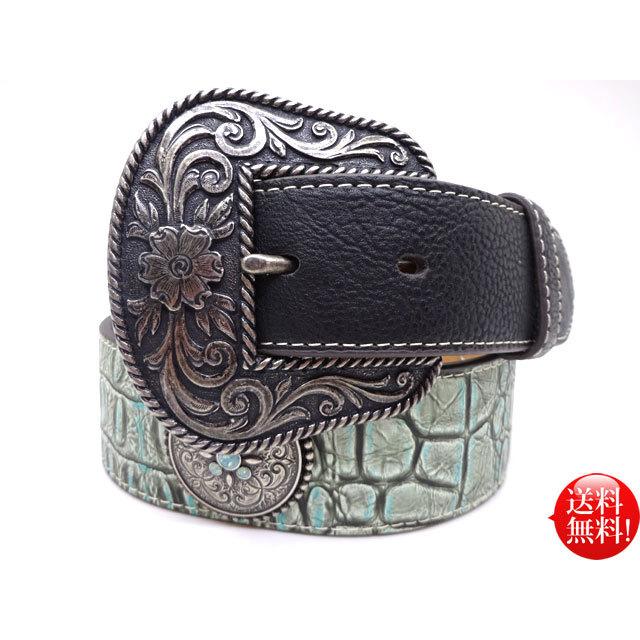 NOCONA(ノコナ) USA クロコデザイン ヴィンテージ加工 コブラ