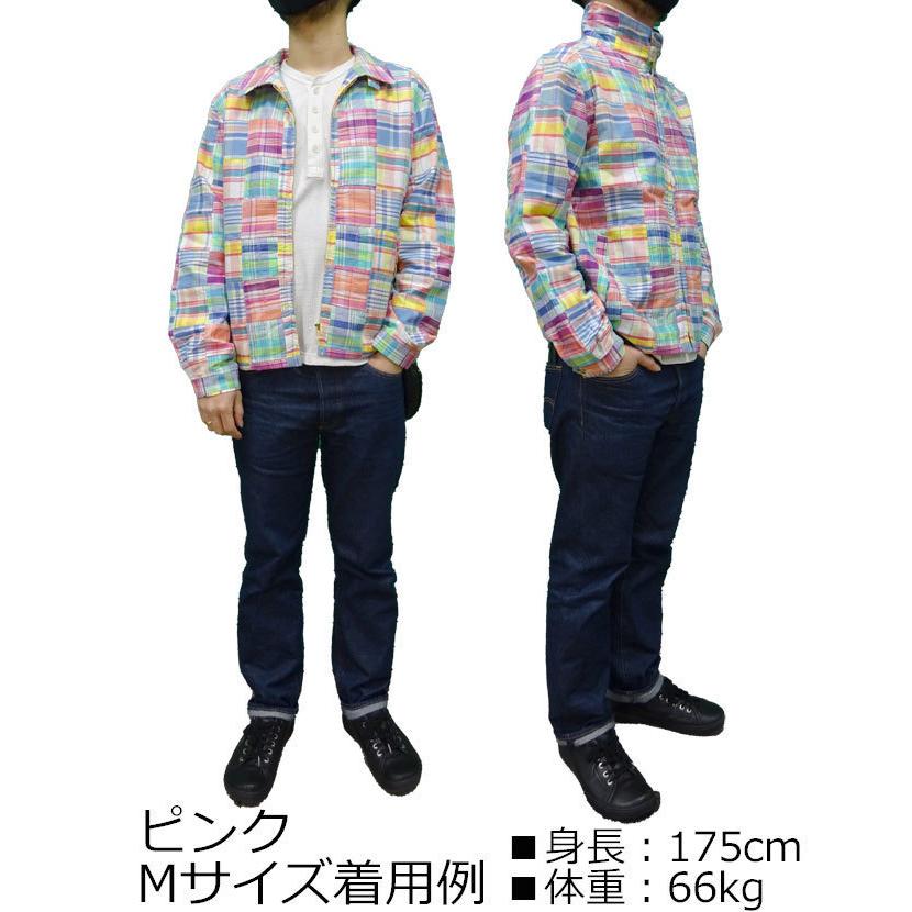 ウールリッチ　USA製　スイングトップ　ベージュ　裏地チェック　美品 90s vintage IZOD スウィングトップ ベージュ 裏地チェック