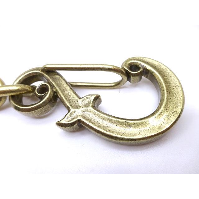 ■Opus■ INCEPTION（インセプション）【ブラス】 Fフォール F-Hole Carabiner Wallet Chain Brass カラビナ ウォレットチェーン  日本製　送料無料｜oneandhalf｜03