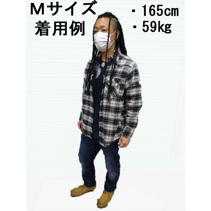 ☆日本製 フランネル ウエスタンシャツ(レギュラー) 『オンブレ