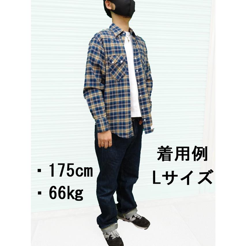 ☆日本製 フランネル ウエスタンシャツ(レギュラー) 『マドラス
