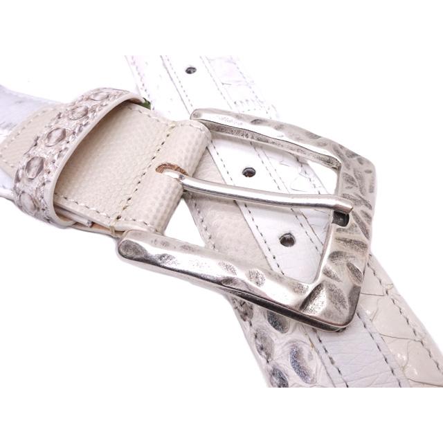 白色ベルト　帯革 wwj_az67019